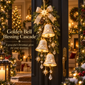 🔔Last day Promotion 🔥-✨Golden Bell Christmas Door Decor 💛