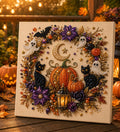 ๐ฅ Last Day 49% OFF โ ๐ปโจ Halloween Pearl Art DIY Kit โ Turn Tiny Pearls into Spooky-Cute Magic