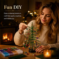⏰Last day Promotion 🔥-🎄✨ DIY Beaded Christmas Tree Kit Create Festive Handmade Decor 🎁💚