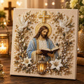 🔥 Last Day 75% OFF – ✝️DIY Jesus Pearl Art Kit – Faith-Inspired 3D Beaded Christian Wall Artwork