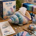 ⏰Last day Promotion 🔥-🐋Adorable Animal & Ocean Tissue Box Covers with This DIY Craft Kit ✨