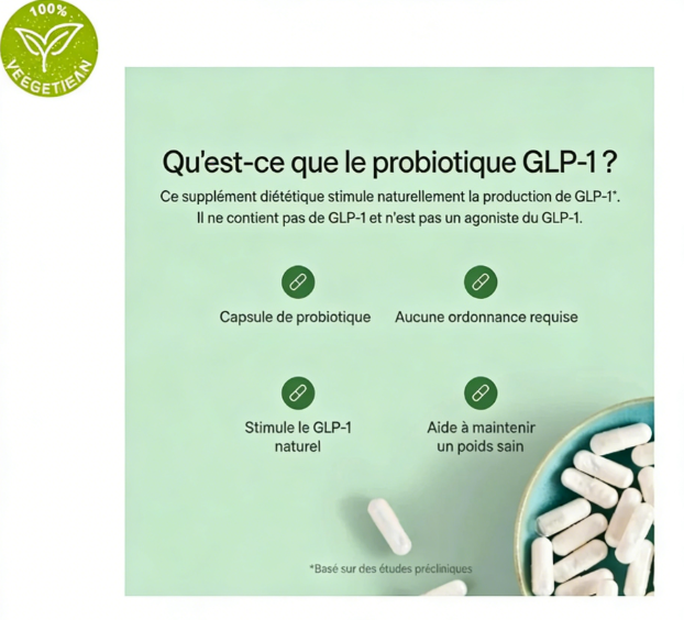 Probiotiques GLP-1 – Complément alimentaire de nouvelle génération