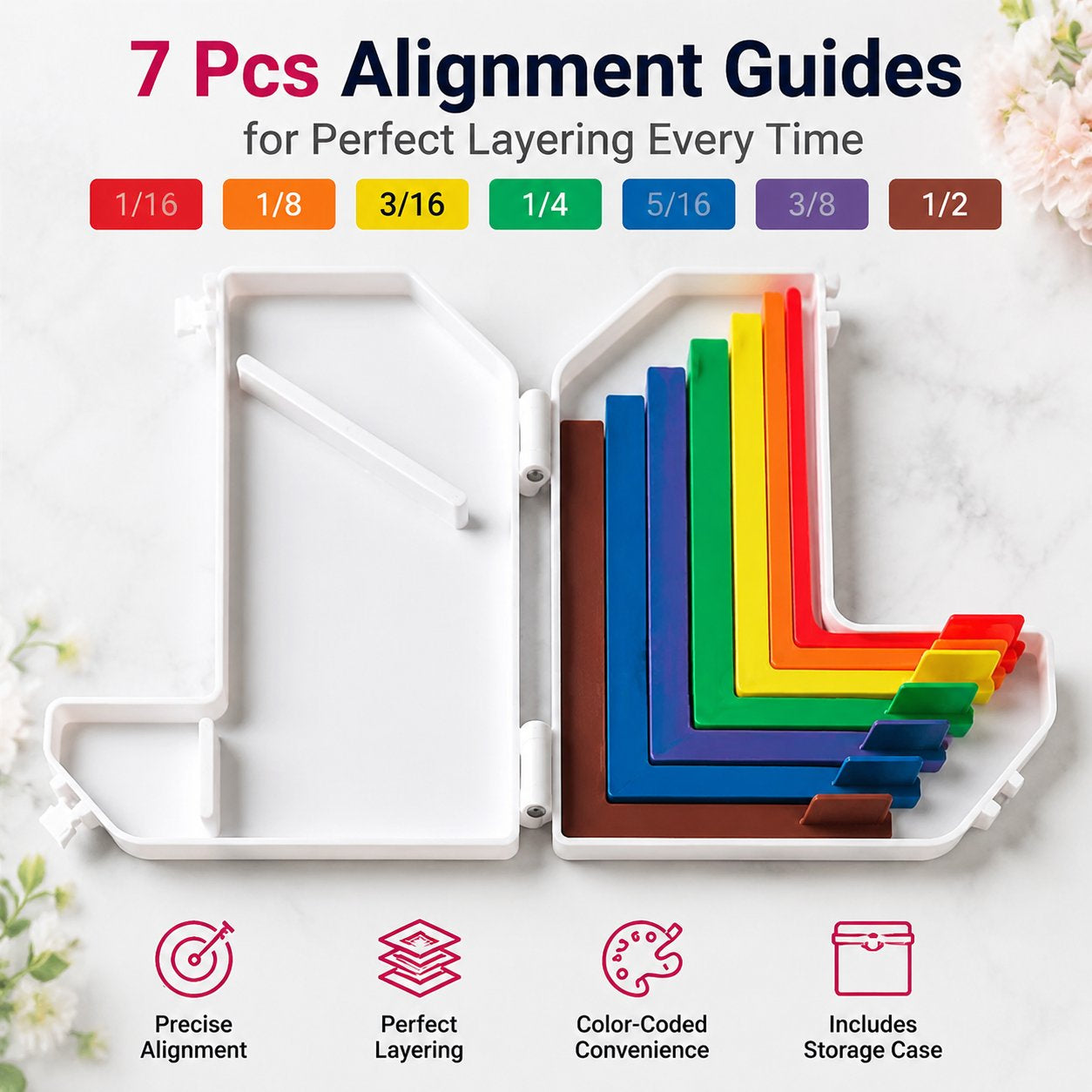🔥 Last Day 47% OFF - Card Making Alignment Guides Set | Create Perfectly Aligned Handmade Cards Without Guesswork or Crooked Corners ✨