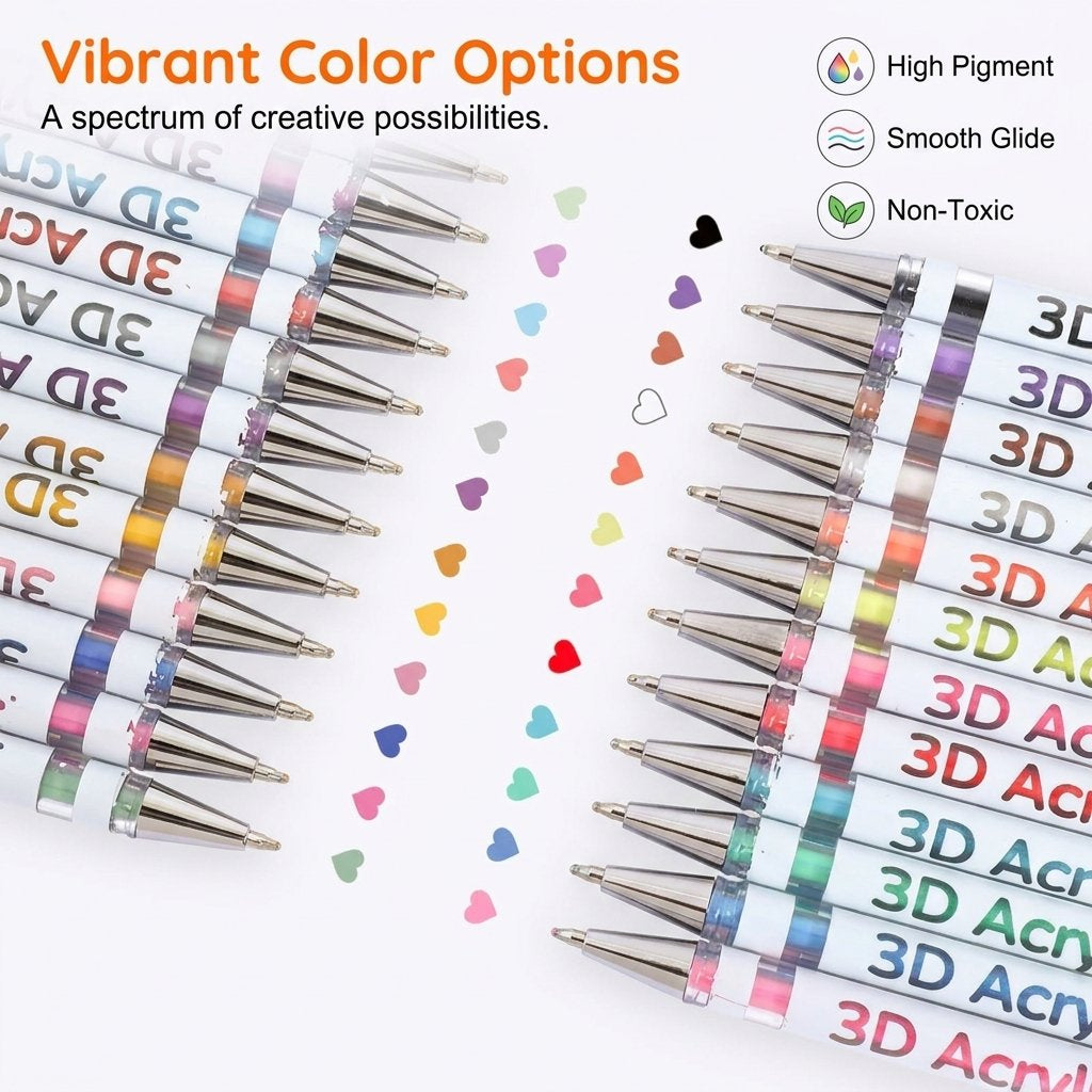 โฐLast day Promotion ๐ฅ-๐ Color, Create & Enjoy with This Magical Multi-Color Gel Pen Set ๐จ