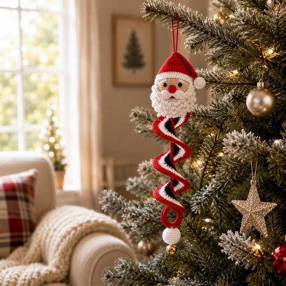 🔥HOT SALE🔥50% OFF - 🎅🌲Crochet Snowman Spiral Oranment DIY Kit