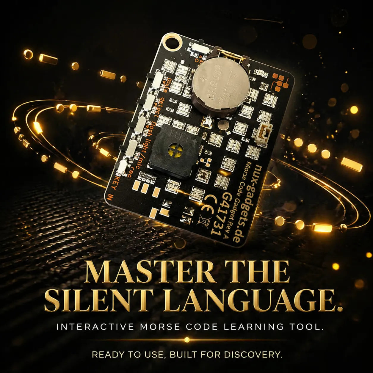 🔥 Last Day 50% OFF✨-📟 Morse Code Trainer Card Pro (LED Edition)