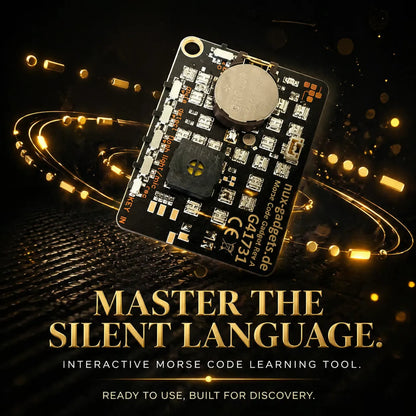 🔥 Last Day 50% OFF✨-📟 Morse Code Trainer Card Pro (LED Edition)