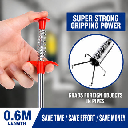 ⏰Last day Promotion 🔥🚿Professional Drain Clog Remover Tool – A Must-Have For Every Home