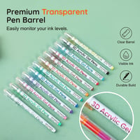 ⏰Last day Promotion 🔥-🌈 Color, Create & Enjoy with This Magical Multi-Color Gel Pen Set 🎨