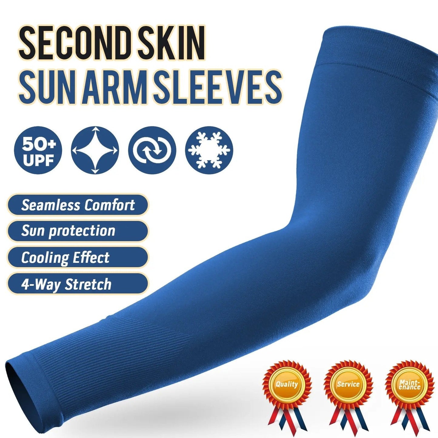 ☀️ UPF 50+ Cooling UV Arm Sleeves 🧊