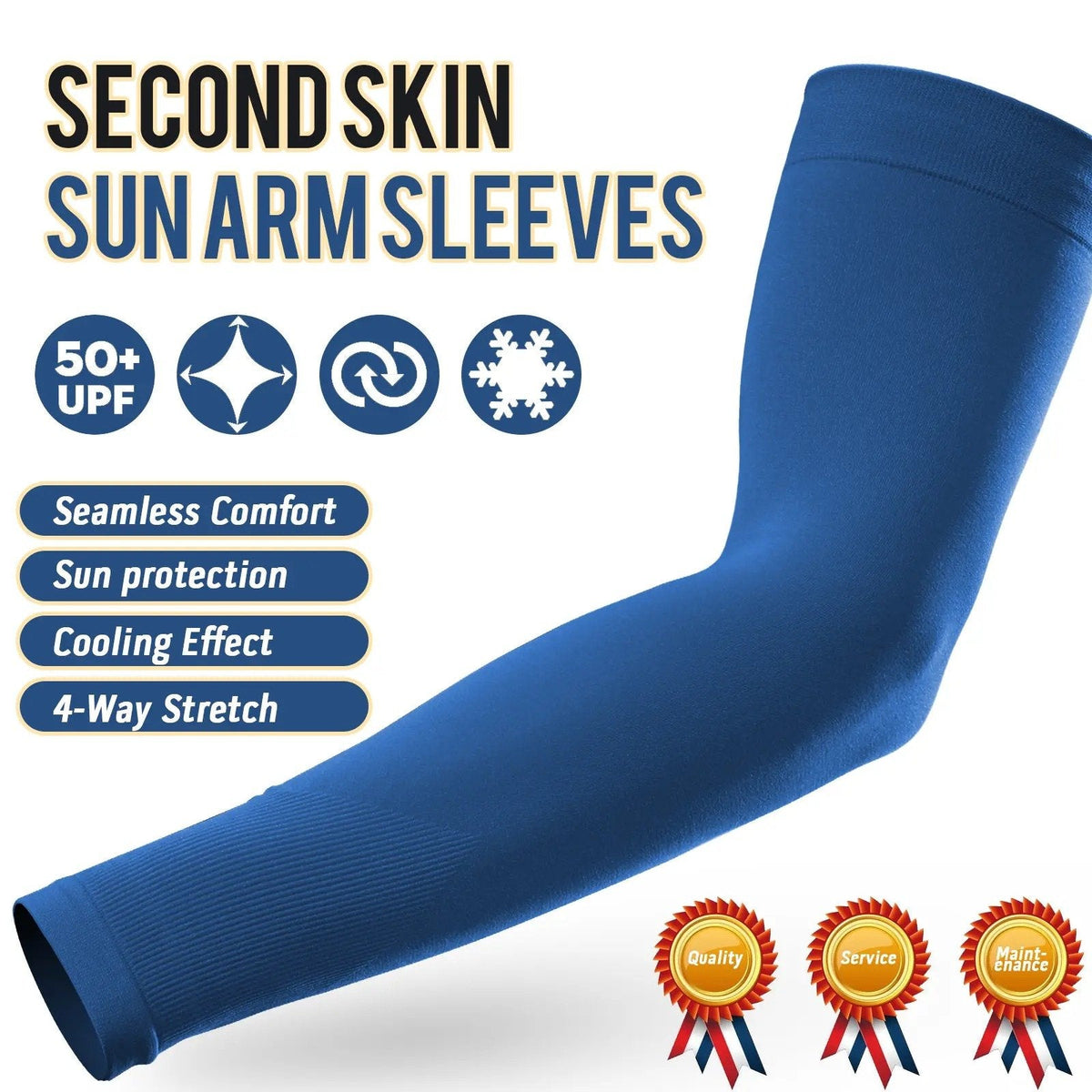 ☀️ UPF 50+ Cooling UV Arm Sleeves 🧊