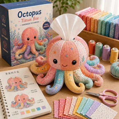 ⏰Last day Promotion 🔥-🐋Adorable Animal & Ocean Tissue Box Covers with This DIY Craft Kit ✨