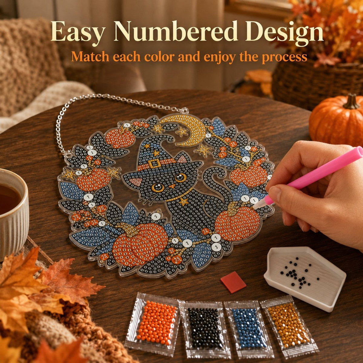 👻🔥DIY Spooky Hanging Ornament Kit