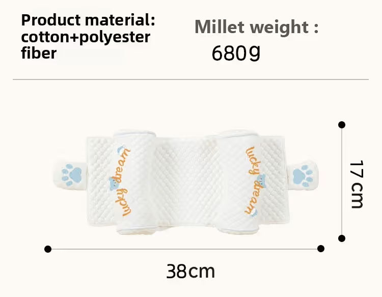 👶 Baby Comfort Support Pillow – Soft Ergonomic Head & Body Cushion for Babies