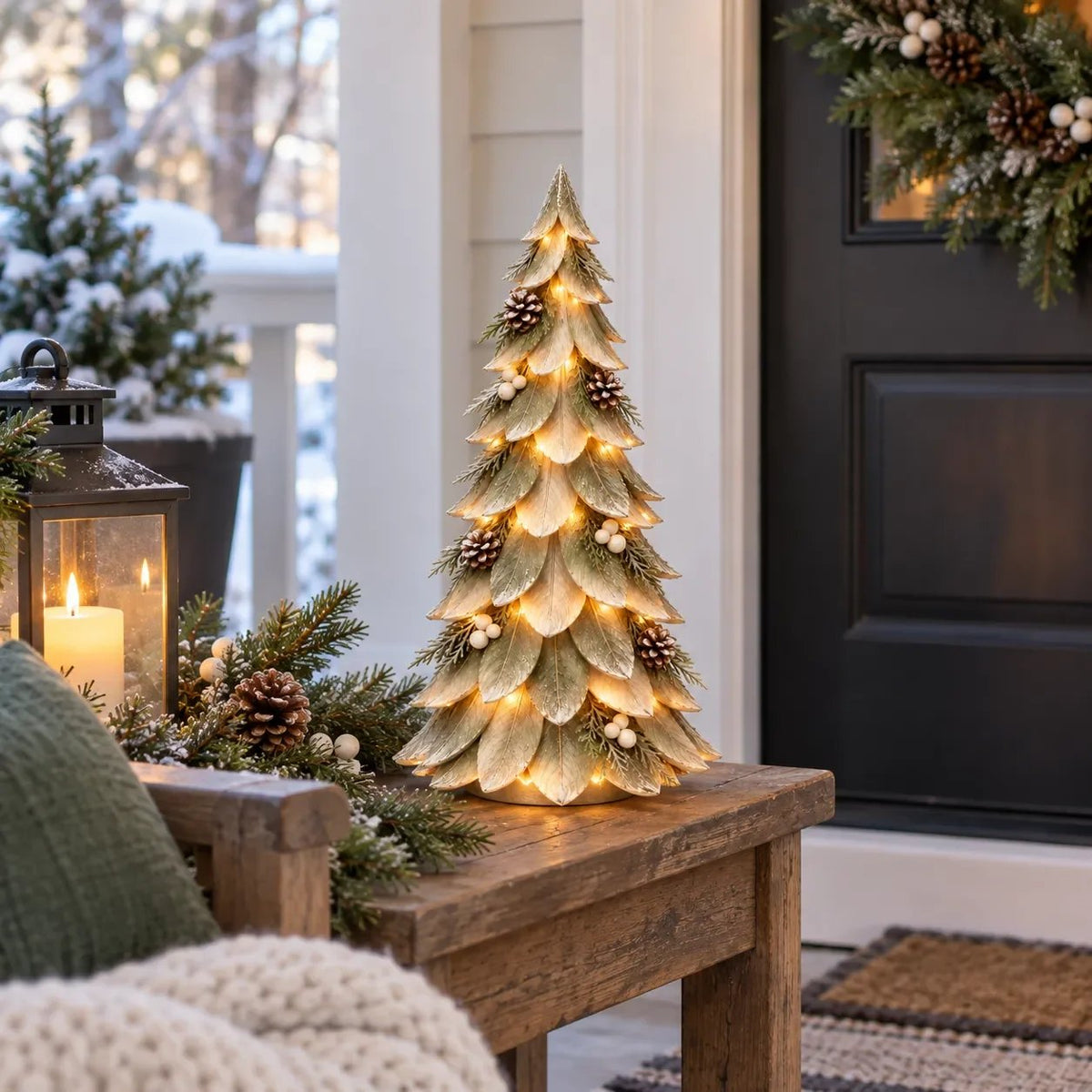 🎄 Last Day 50% OFF OFF ✨-🌿 Winterleaf Glow Christmas Tree🌟