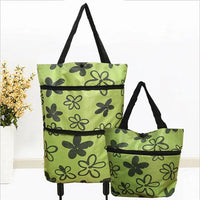 Green Base with Five‐Petal Flower