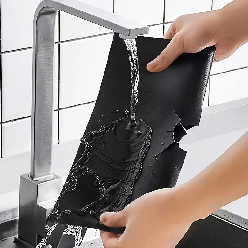 🔥 Last Day 50% OFF✨-🔥 4-Piece Non-Stick Stove Burner Covers for Easy Cleaning & Heat Protection ✨