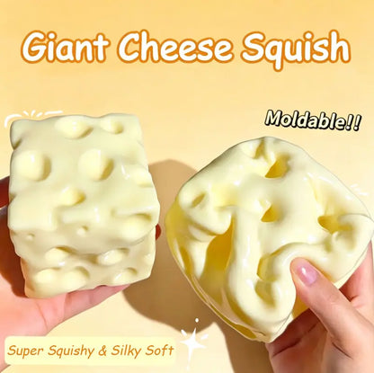 ⏰Last day Promotion 🔥-🧀 Slow Rising Cheese Squishy Fidget Toy for Endless Squeeze Fun ✨