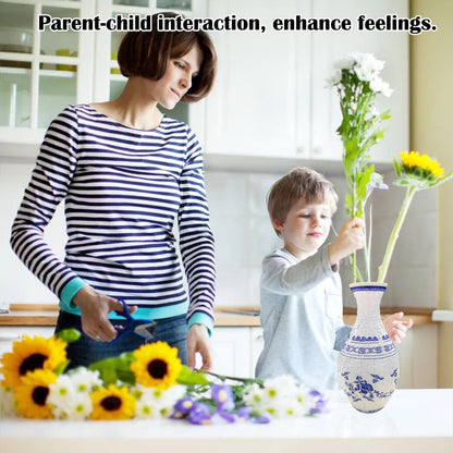 ⏰Last day Promotion 🔥-🎁 New 3D Puzzle Vase – Build, Create & Display Your Own Unique Decor ✨