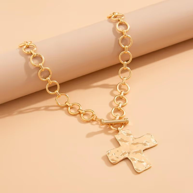 🔥 Holiday Celebration 50% OFF ✨-💖 Eternal Hammered Necklace – Timeless Beauty for Everyday Elegance ✨