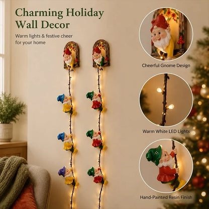 🎉 Last Day 50% OFF✨-🎄Christmas Gnome String Lights for Cozy Holiday Glow & Festive Home Decor 🧙‍♂️
