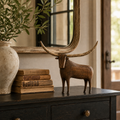 🔥 Today Only 50% OFF-🐂Vintage Longhorn Bull Sculpture