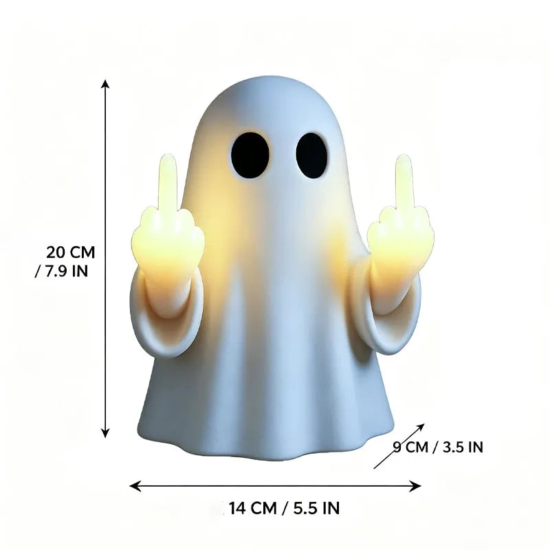 🔥 Holiday Celebration 50% OFF ✨-👻 Funny Halloween Ghost Night Light for Spooky  ✨
