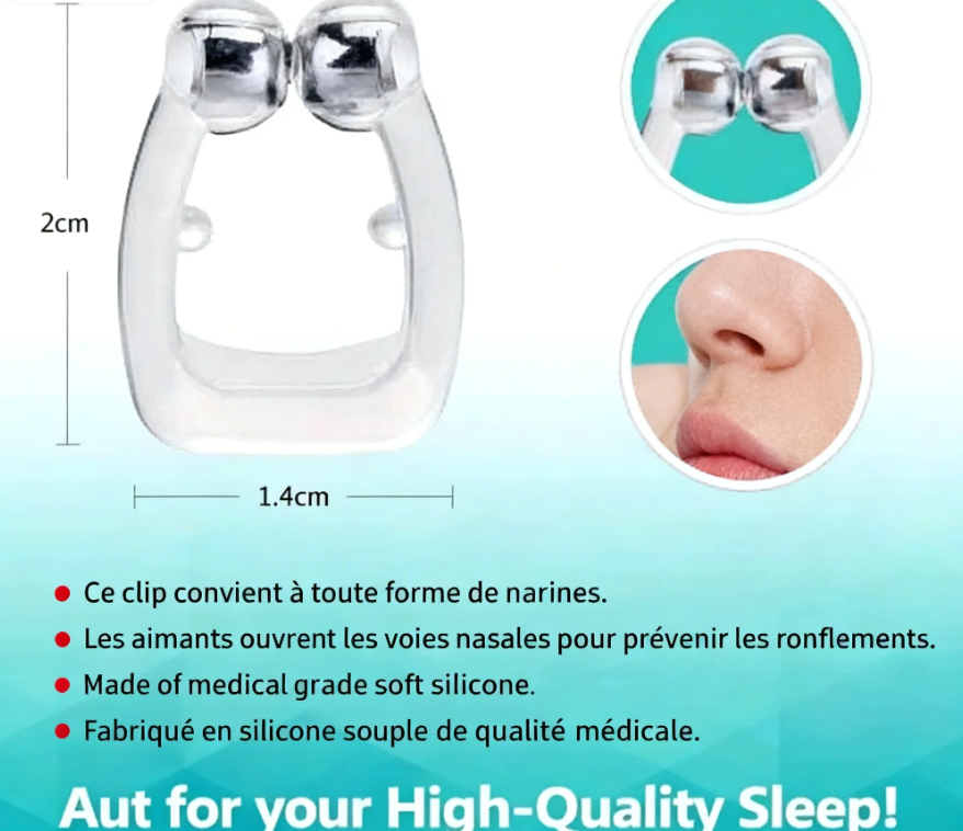 Pince nasale anti-ronflement