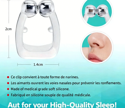 Pince nasale anti-ronflement