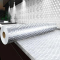 Stainless Steel Kitchen Oil-Proof Adhesive Wallpaper Roll