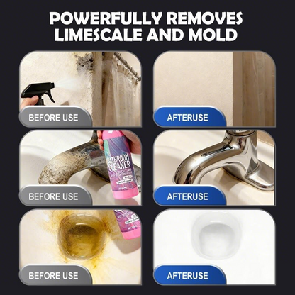 ⏰Last day Promotion 🔥-✨Bathroom Cleaner for Sparkling Results in Seconds Without Harsh Fumes 🧼💧
