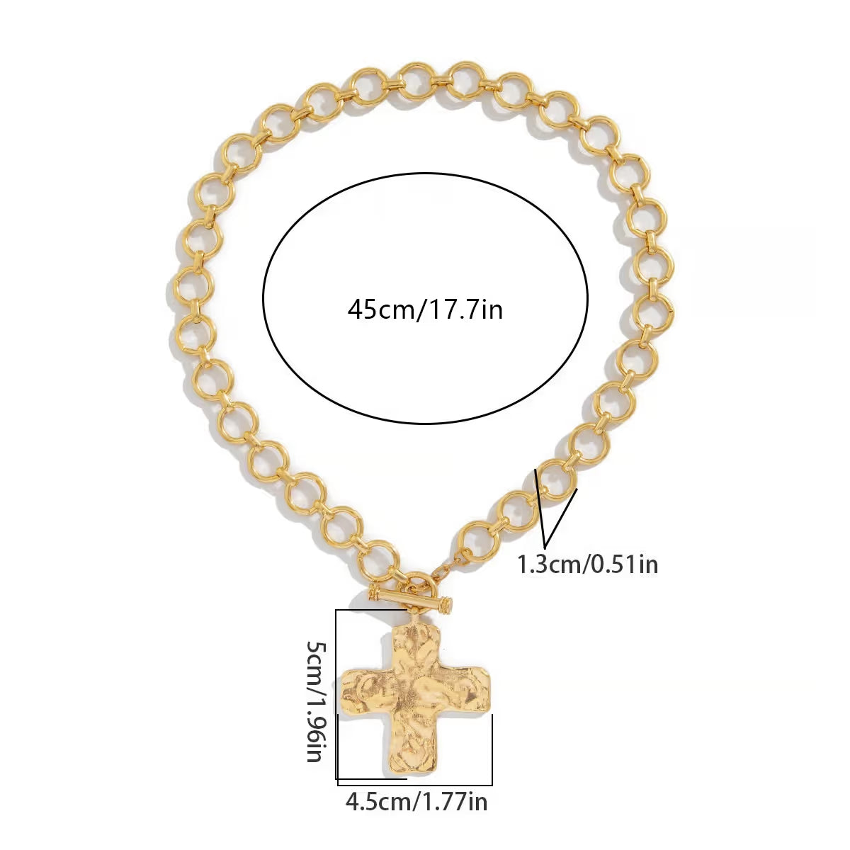 🔥 Holiday Celebration 50% OFF ✨-💖 Eternal Hammered Necklace – Timeless Beauty for Everyday Elegance ✨