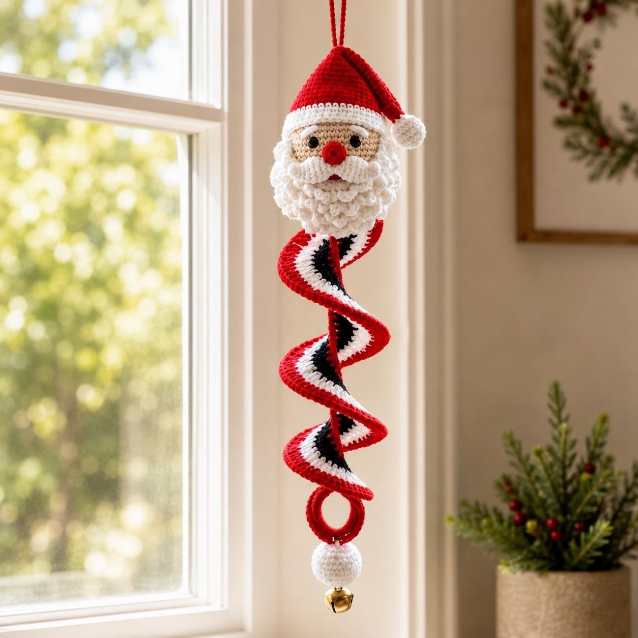 🔥HOT SALE🔥50% OFF - 🎅🌲Crochet Snowman Spiral Oranment DIY Kit
