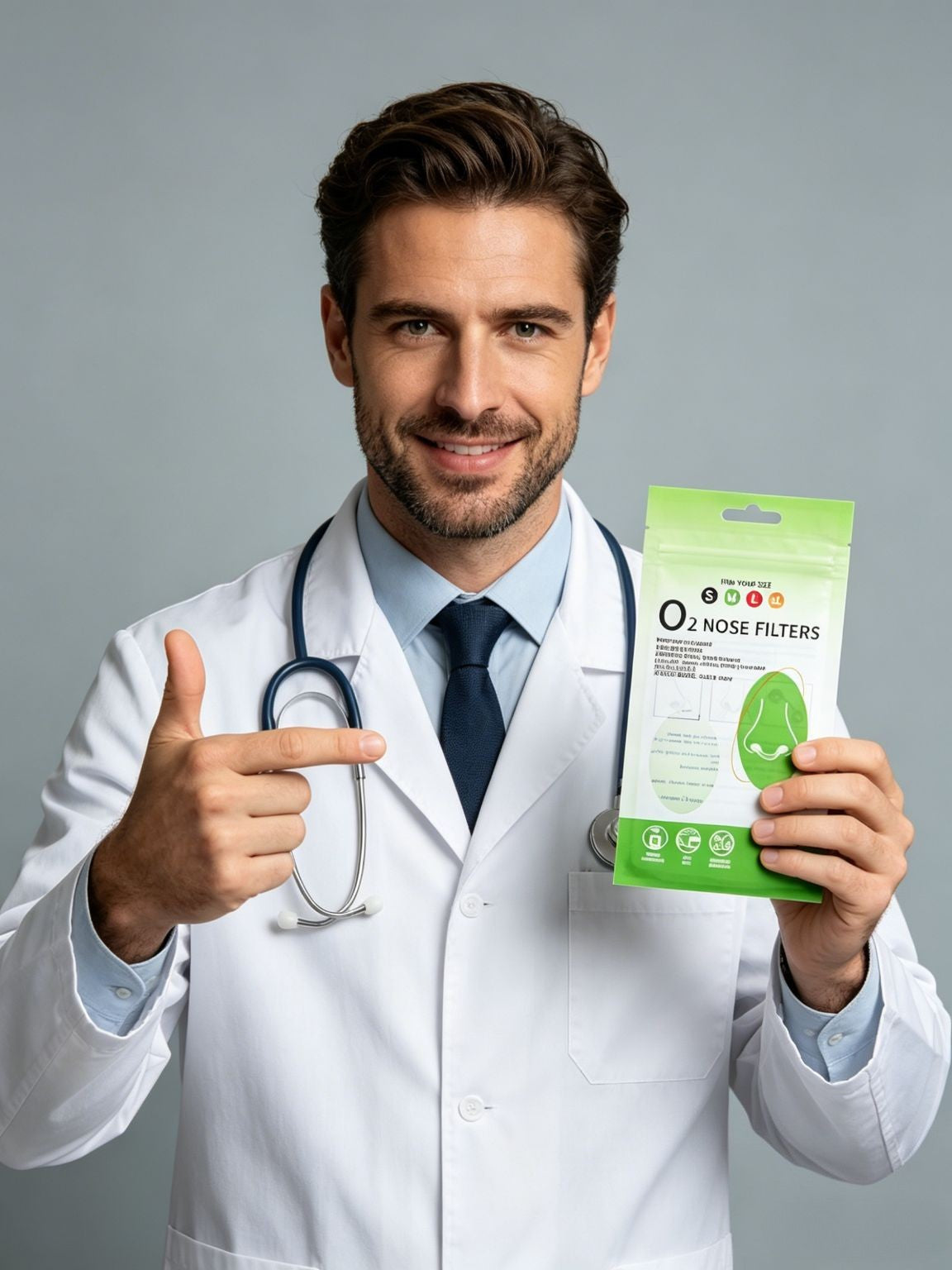 Filtre nasal invisible anti-poussière