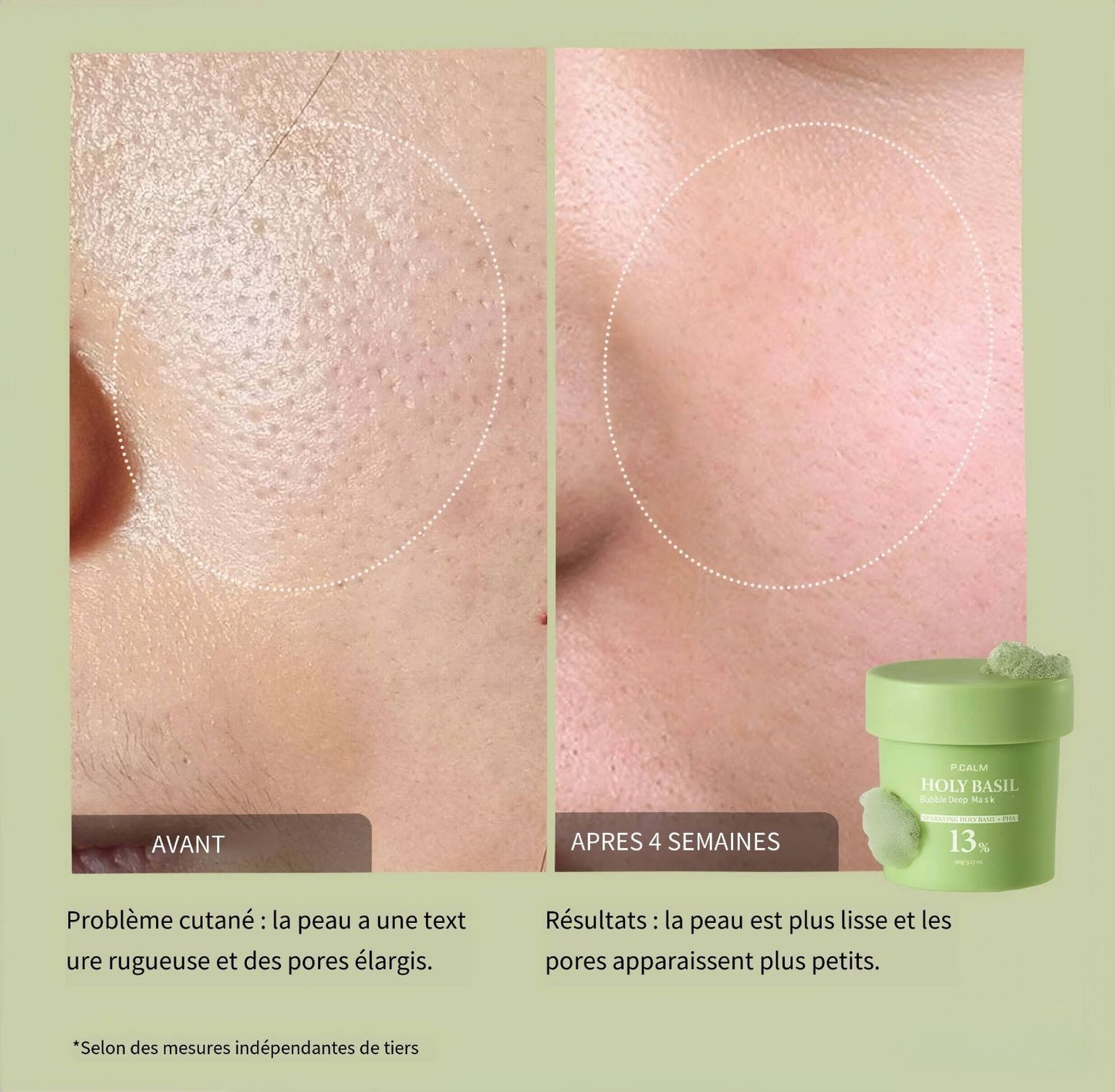 Masque à Bulles Nettoyant Intense - Anti-Pores Dilatés