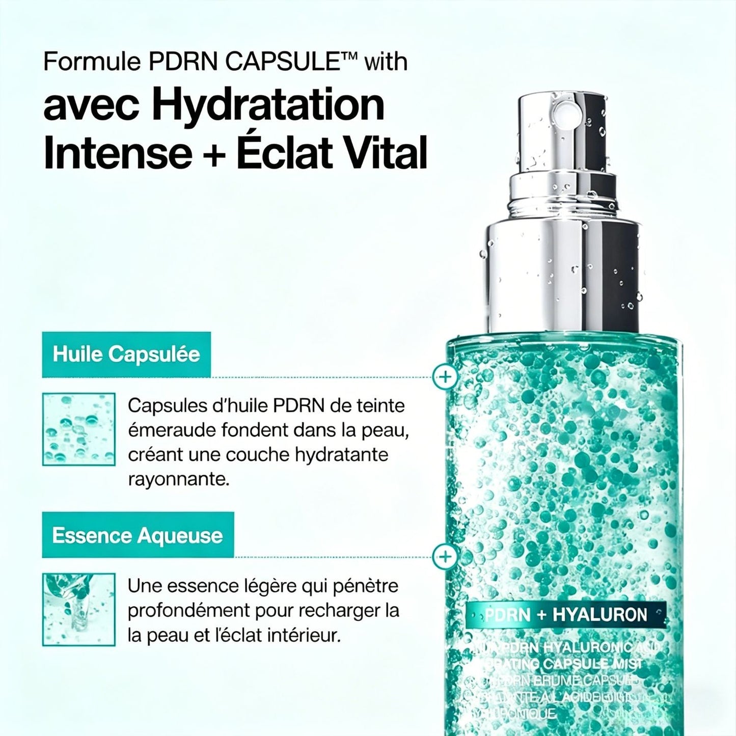Kit anti-rides au collagène : Patch fondant pour le cou + Brume essence lumineuse au collagène