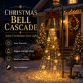 🎄HOT SALE 50% OFF💕 -🔔Christmas Bell Cascade Solar Yard Lights for Magical Outdoor Holiday Decor🎄