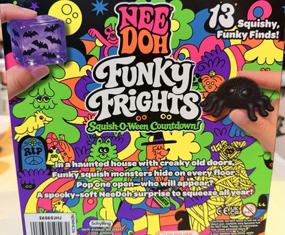 👻🎁NeeDoh Funky FrightsTM Squish-O-Ween Countdown