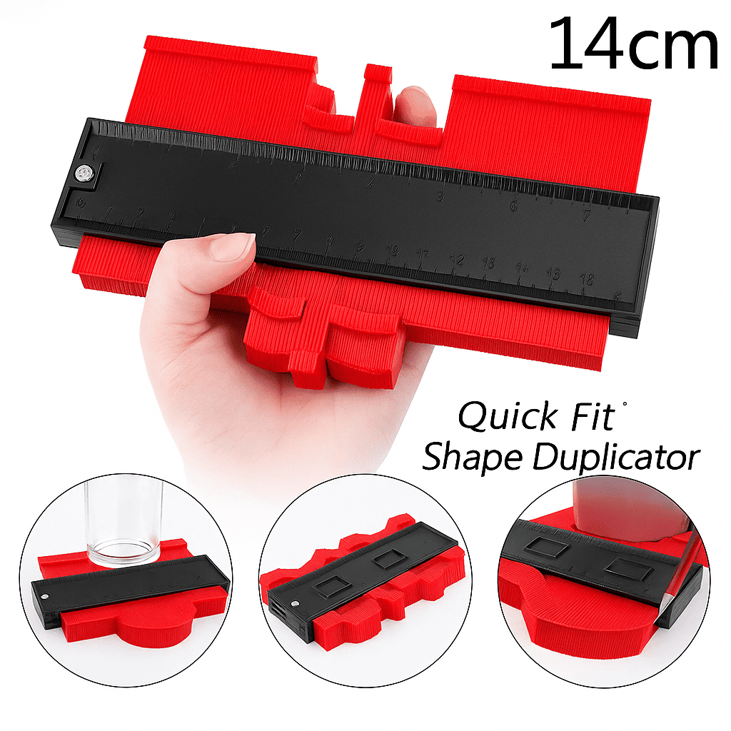 🔧 QuickFit™ Shape Duplicator Makes Complex Shapes Easy to Copy & Fit ✨