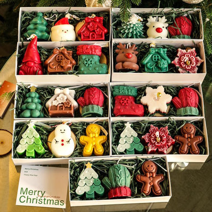 🕯️Last day Promotion 🔥-🎁Cozy Holiday Scented Candles for Festive Decor 🎄