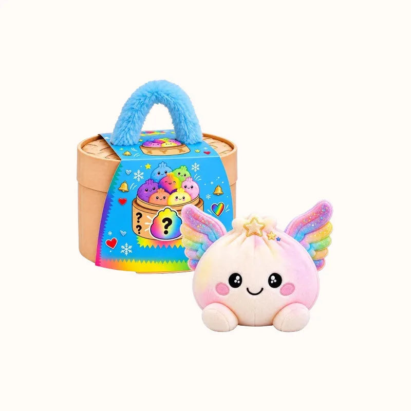 🎄Last Day 50% OFF✨-🥟Christmas Dumpling Plush Blind Box Collection for Cute Holiday Surprises 🎁