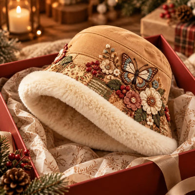 ❄️ Holiday Celebration 50% OFF ✨-Stay Cozy with Cute Plush-Lined Winter Hats! 🌸