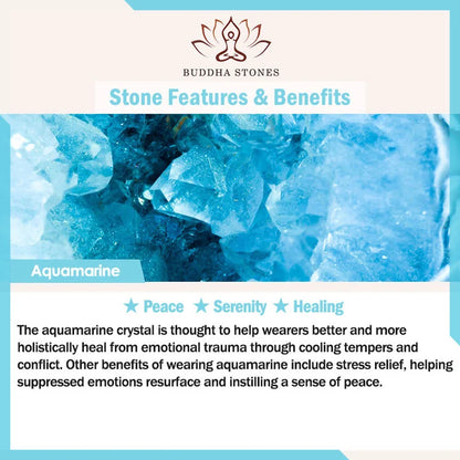 💙 Holiday Celebration 50% OFF ✨-Find Your Peace with This Beautiful Aquamarine Lotus Necklace ✨