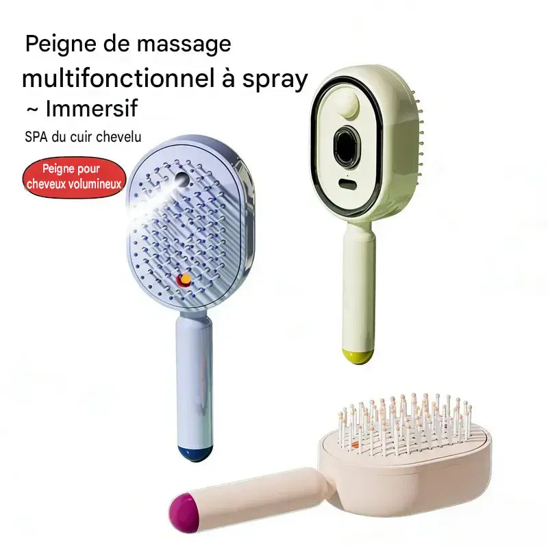 Peigne de massage électrique à coussin d'air
