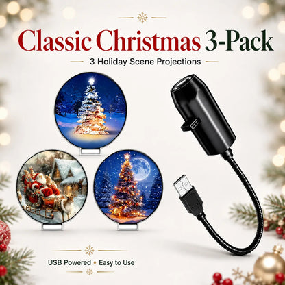 🔥 Last Day 50% OFF✨-🎄Plug & Play HD Holiday Projector for Easy Christmas & Halloween Decor 👻