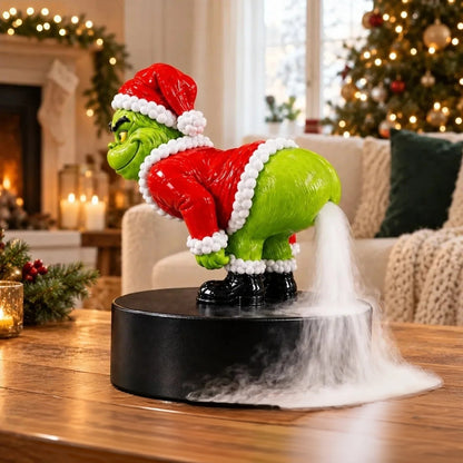 GRINCH CINDER Scent Funny Christmas Backflow Incense Humidifier