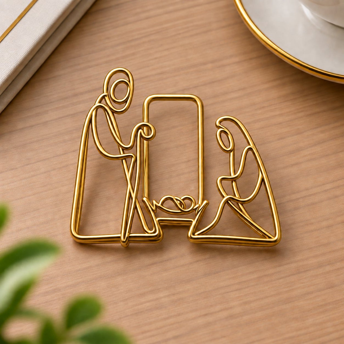 ✝️ Last Day 50% OFF✨-📚 Elegant Faith-Inspired Gold Page Markers 📖