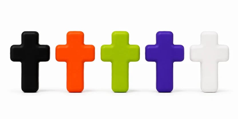 🔥 Holiday Celebration 50% OFF ✨-✝️Mysterious Cross Series Pinch Fun for Unique Faith-Inspired Collectible Gifts 🙏