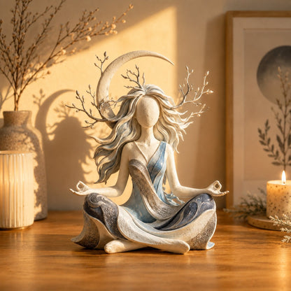 🔥LAST DAY 50% OFF- 🧘Serenity Growth | Inner Harmony Sculptural Figurine 🌙