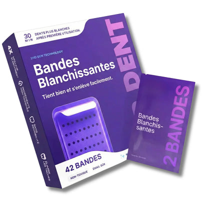 Bandes de blanchiment dentaire
